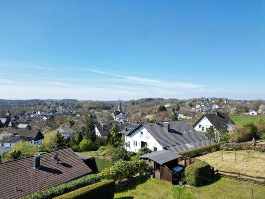 Ausblick vom Wintergarten