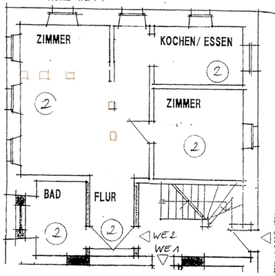 Grundriss WE2