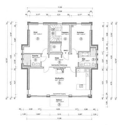 Niederstr. 1. OG Grundriss