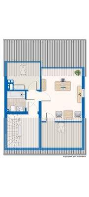 Grundriss / Skizze DG