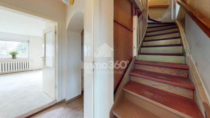 Treppe ins OG