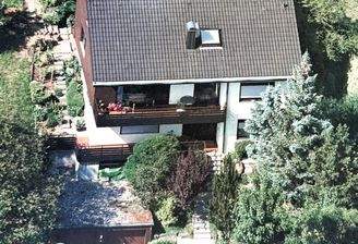 Hausansicht von oben