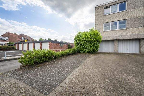 Außenstellplatz vor dem Haus