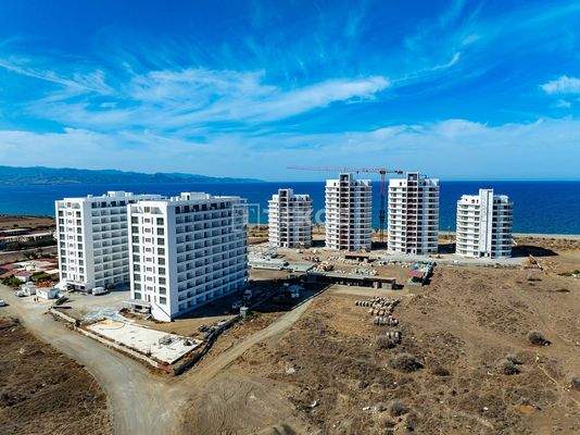 Seafront Apartment in a Project in Gaziveren North Cyprus