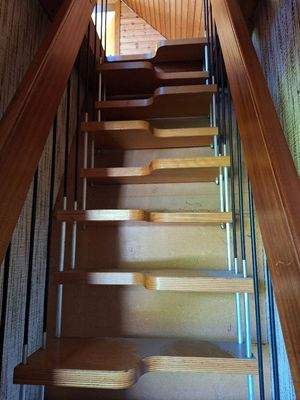 Aufgang Spitzboden