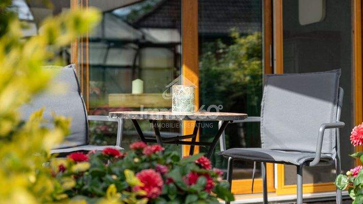 gemütliche Terrasse