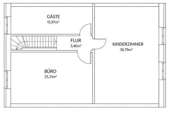 Grundriss (Obergeschoss)