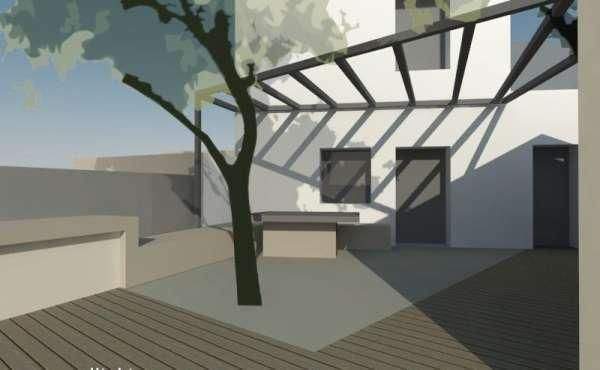 Kreta, Exantis: Unvollendetes, teilweise renoviertes Haus zum Verkauf in der Nähe von Bali