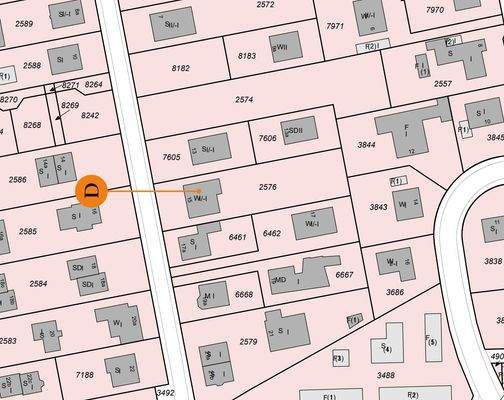 Auszug aus der Flurkarte