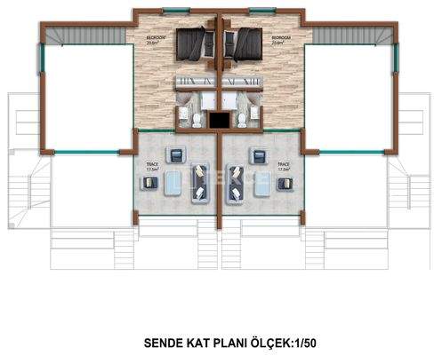 Flats within Walking Distance of the Sea in North Cyprus Girne