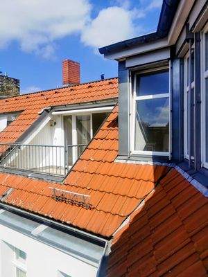 Terrasse vom Wohnzimmer (West)