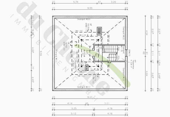 Grundriss DG 