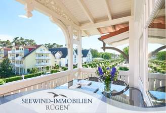Strandstraßen-Hammer! 3-Raum-Apartment mit Balkon im schönen Ostseebad Baabe auf der Insel Rügen