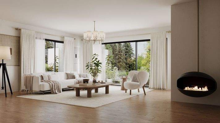 Interior white Visualisierung