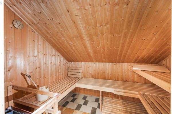 Sauna im Dachgeschoss