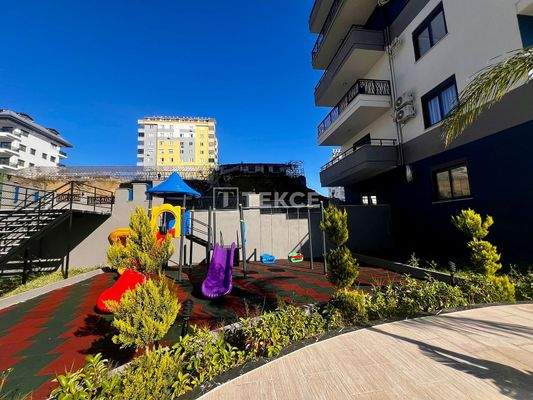 Apartments in a Complex with Social Activities in Alanya Payallar