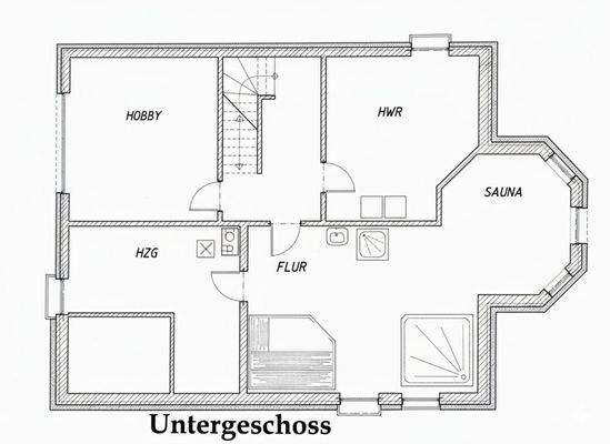 Grundriss Untergeschoss