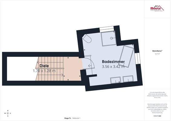 Grundriss Zwischengeschoss