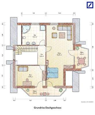Grundriss Dachgeschoss