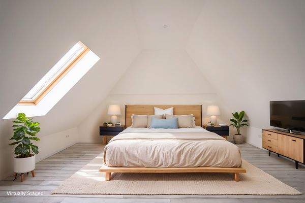 Schlafbereich (digital möbliert)