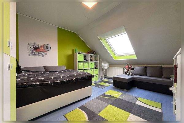 Zimmeransicht Dachgeschoss