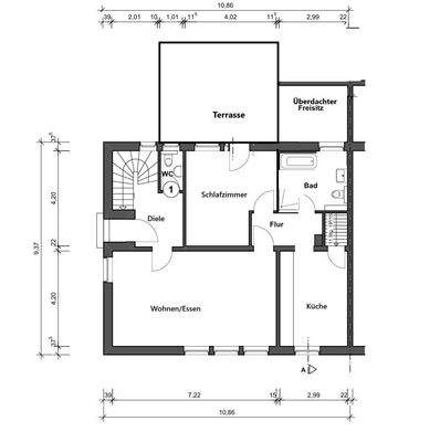 Grundriss Erdgeschoss