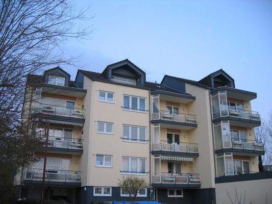 Rückseite des Hauses