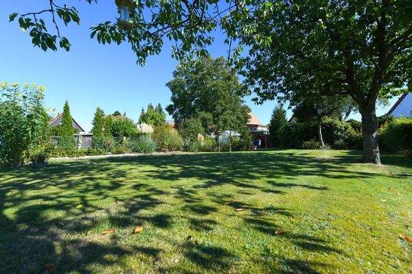 Gewächshaus hinterer Teil Garten