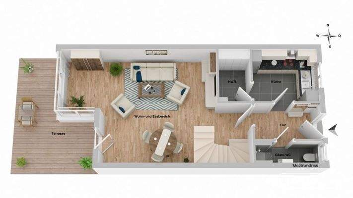 Grundriss Erdgeschoss