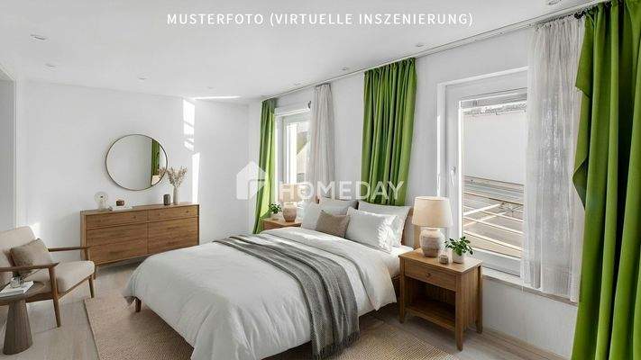 1. OG Schlafzimmer 1-Musterfoto (virtuelle Inszenierung)2