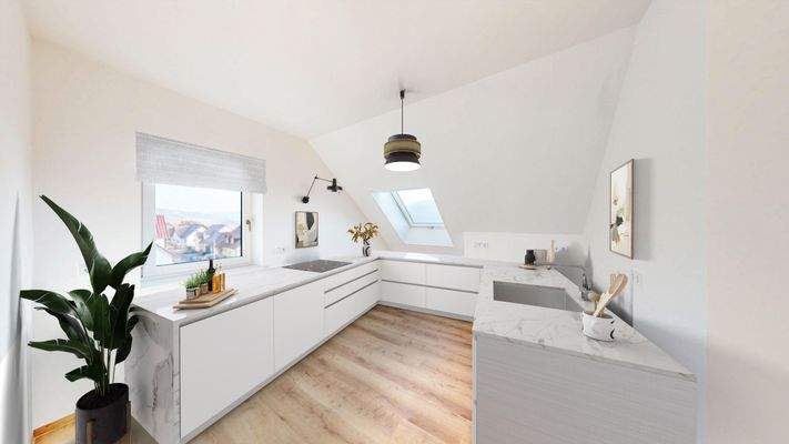 Küche Einrichtungsbeispiel