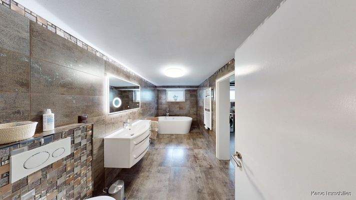 Bad im Untergeschoss