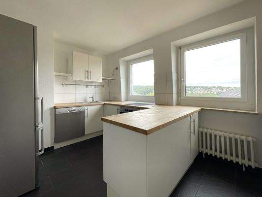 Küche mit Blick auf dem Frauenkopf