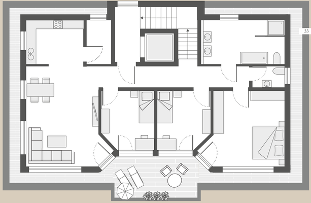 Grundriss Wohnung Nr.7