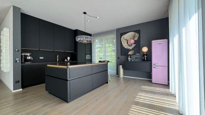 Moderner Küchenblock 