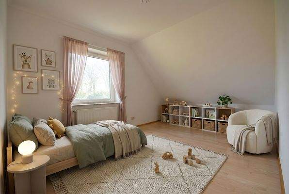 Kinderzimmer gestagt