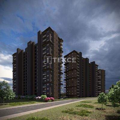 New Apartments in a Complex with Pool and Gym in Mersin Ayaş