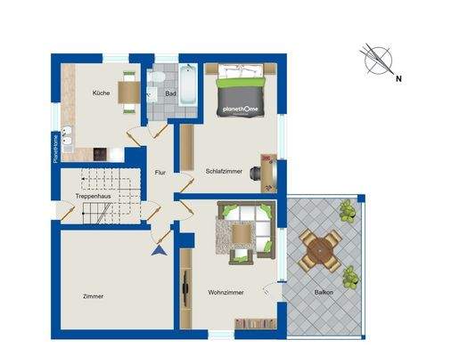 Grundriss Erdgeschoss