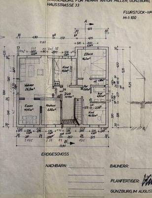 Grundriss Erdgeschoss 
