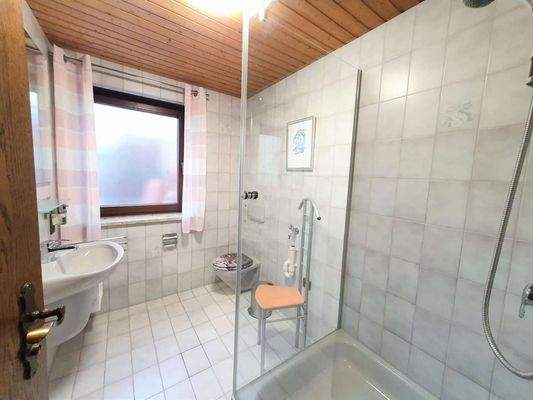 Tageslichtbad mit Dusche/WC/WM