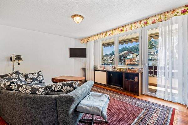 Wohnbereich mit Balkon