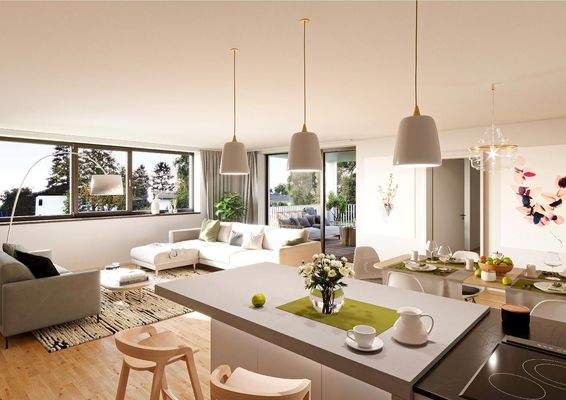 Wohnküche (Visualisierung)