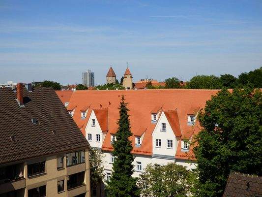 Ausblick Dachterrasse Sommer