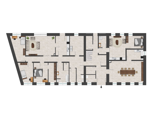 Grundriss - Erdgeschoss (Wohnhaus)