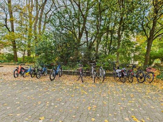 Fahrradparkplatz