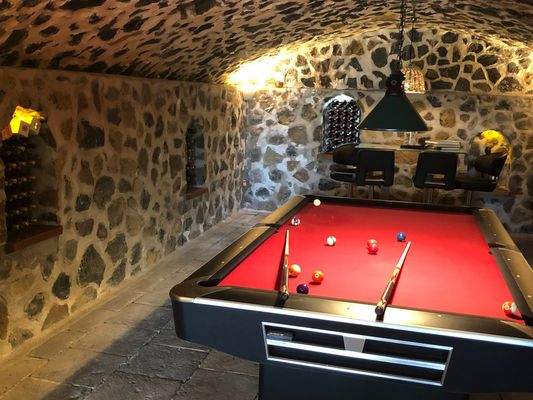 Poolhaus mit Freizeitraum