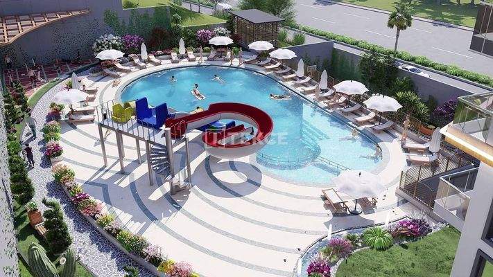 Flats within Complex in Tranquil Location in Alanya