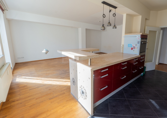 Küchenblick ins Wohnzimmer