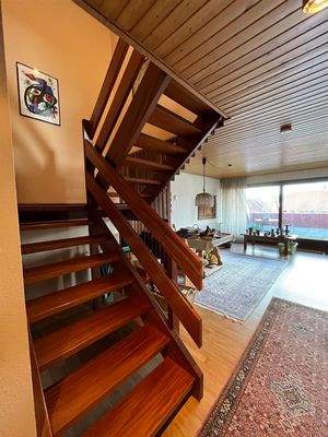 Aufgang zu den Schlafzimmern