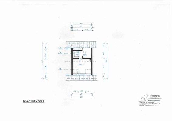 Grundriss Dachgeschoss